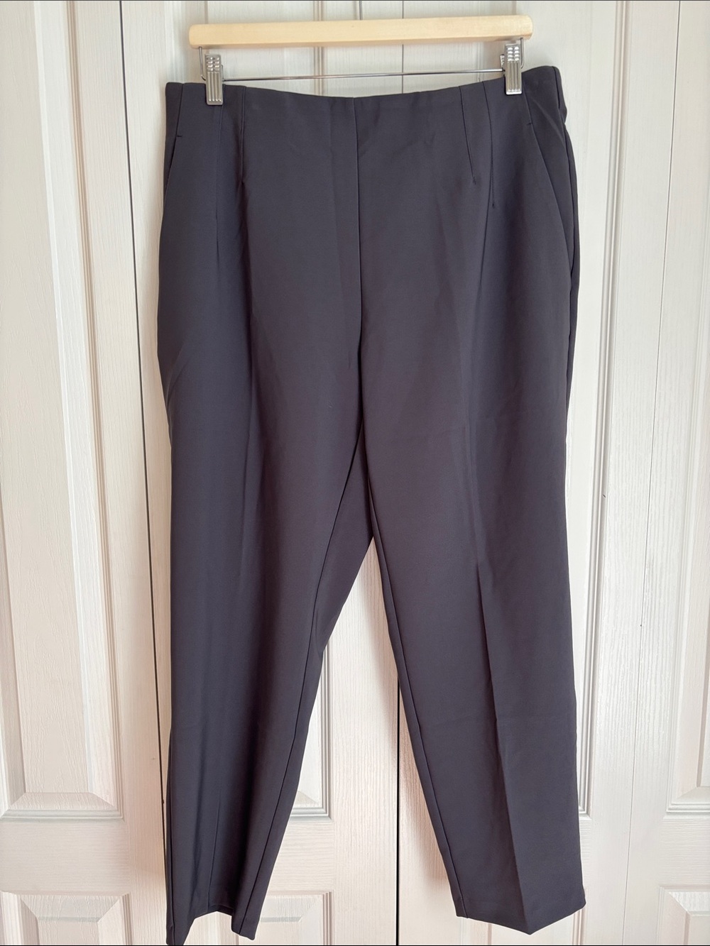 Haver + Blair Pull On Trouser Pant. Dark Grey. Size Large